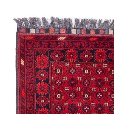 Runner Afghan Rug - Bukhara - 332 x 76 cm - red
