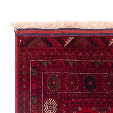 Runner Afghan Rug - Bukhara - 296 x 78 cm - red