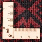 Runner Afghan Rug - 390 x 77 cm - red