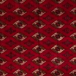 Afghan Rug - Bukhara - 382 x 300 cm - red