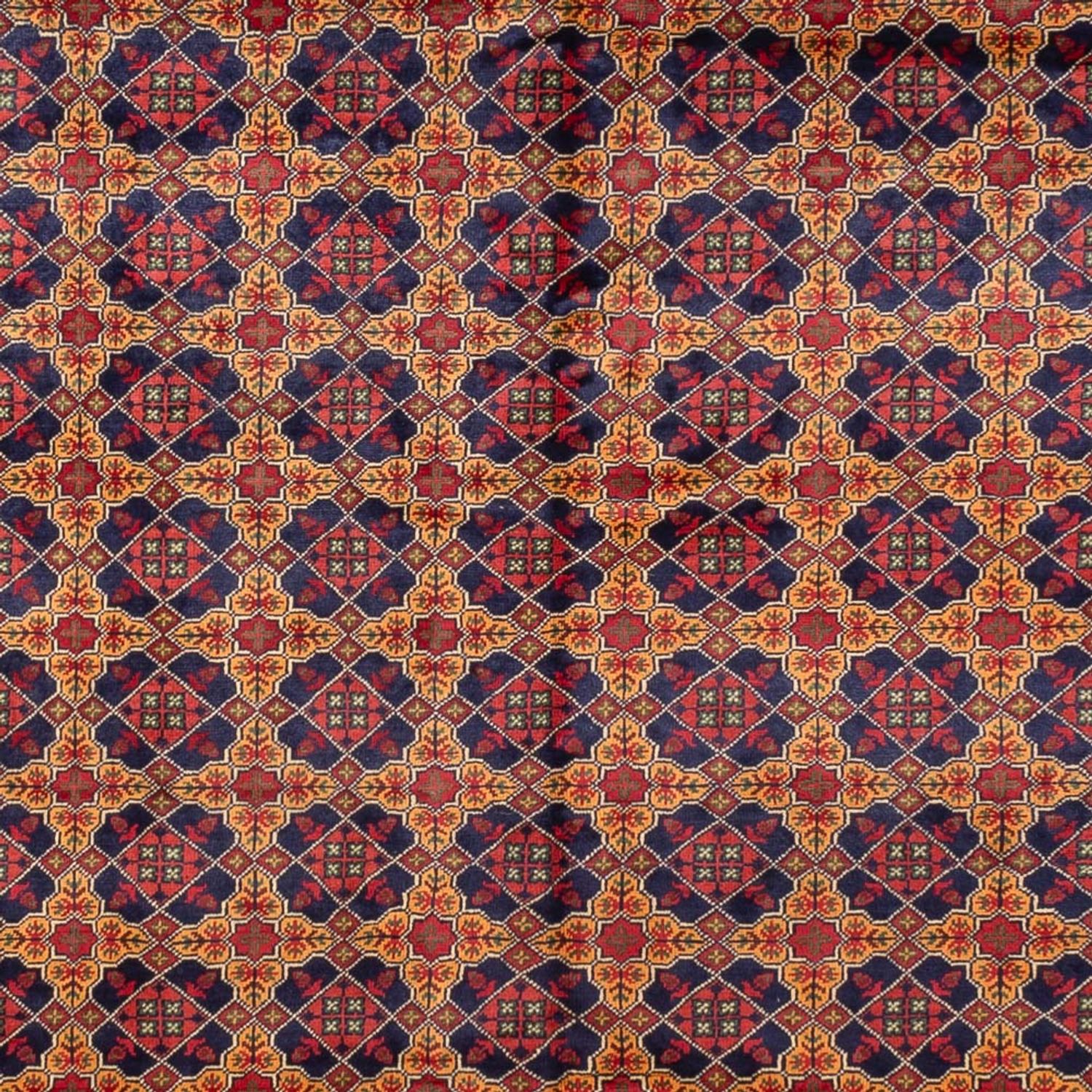 Afghan Rug - 388 x 286 cm - dark beige