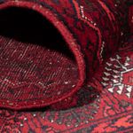 Afghan Rug - 119 x 77 cm - dark red