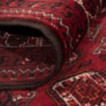 Afghan Rug - Bukhara - 140 x 102 cm - dark red