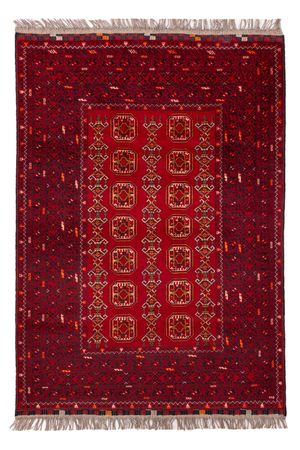 Afghan Rug - Bukhara - 147 x 104 cm - red