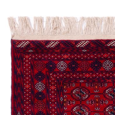 Afghan Rug - Bukhara - 189 x 133 cm - dark red