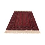 Afghan Rug - Bukhara - 189 x 133 cm - dark red