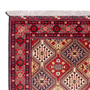 Afghan Rug - 198 x 152 cm - multicolored