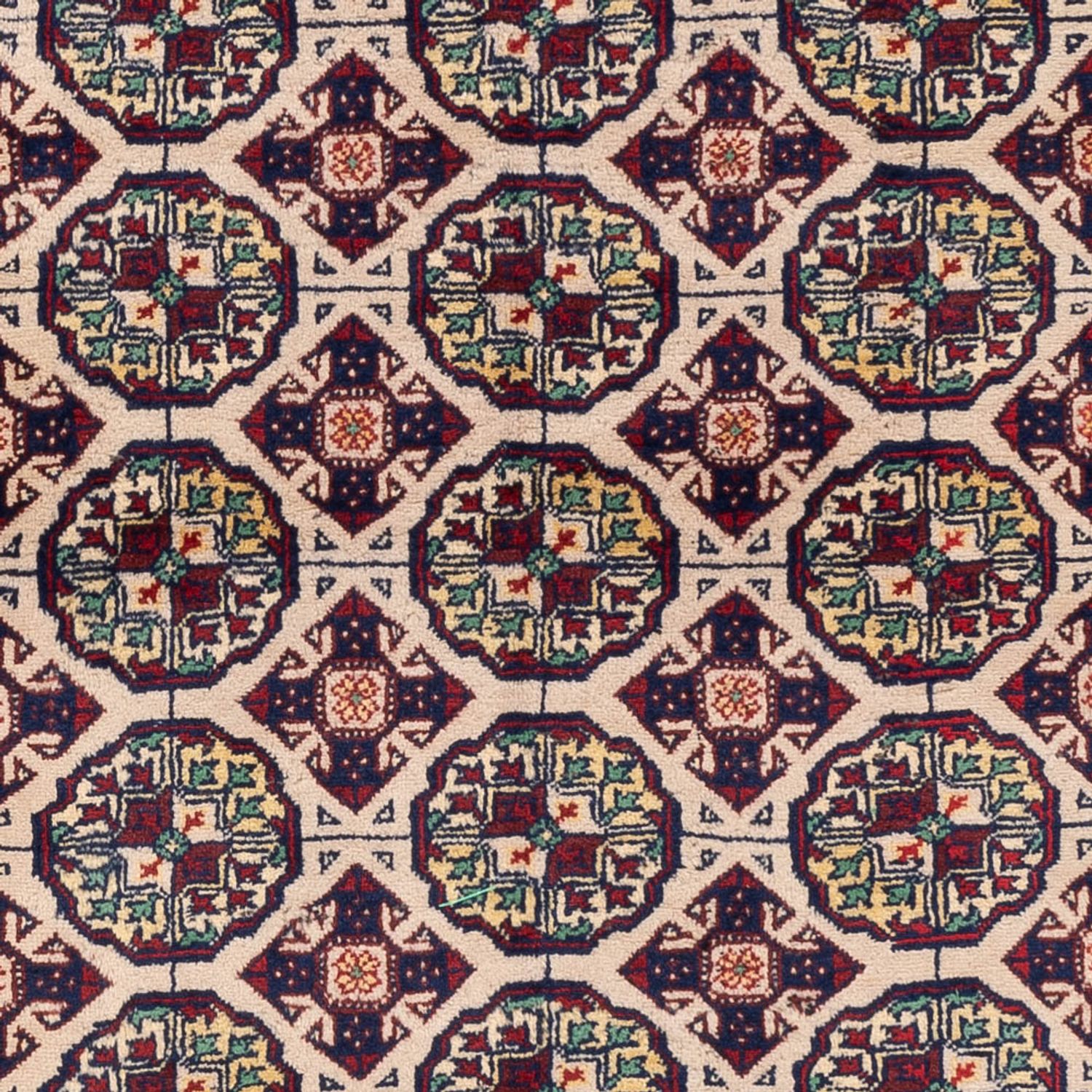Afghan Rug - 194 x 151 cm - light grey