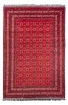Afghan Rug - Bukhara - 278 x 191 cm - red