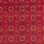 Afghan Rug - Bukhara - 278 x 191 cm - red