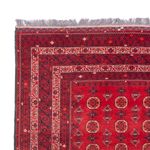 Afghan Rug - Bukhara - 278 x 191 cm - red