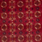 Afghan Rug - Bukhara - 284 x 194 cm - red