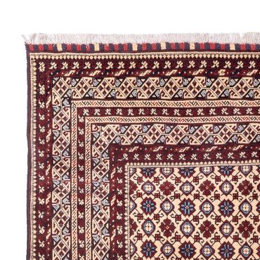 Afghan Rug - 281 x 194 cm - light beige