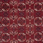 Afghan Rug - Bukhara - 290 x 201 cm - dark red