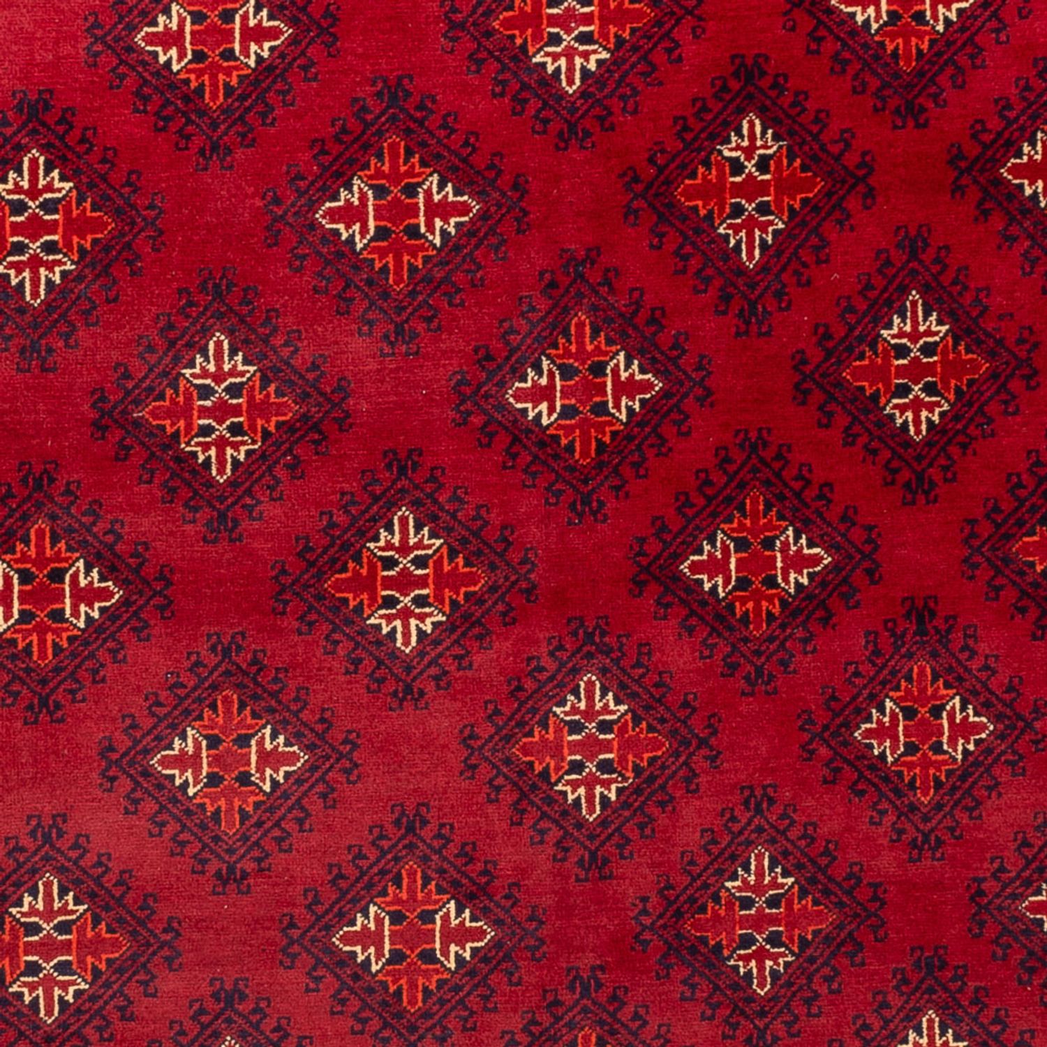 Afghan Rug - Bukhara - 288 x 192 cm - red