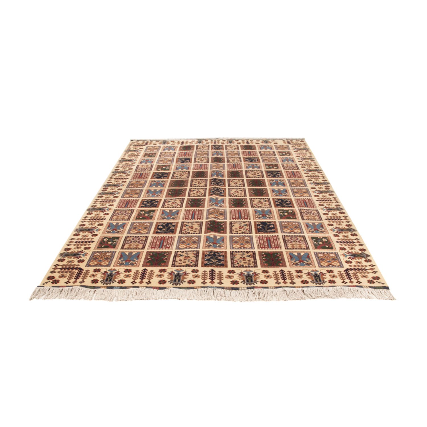 Afghan Rug - 283 x 200 cm - multicolored