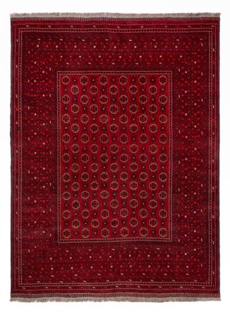 Afghan Rug - Bukhara - 276 x 200 cm - red