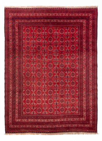 Afghan Rug - 275 x 203 cm - red