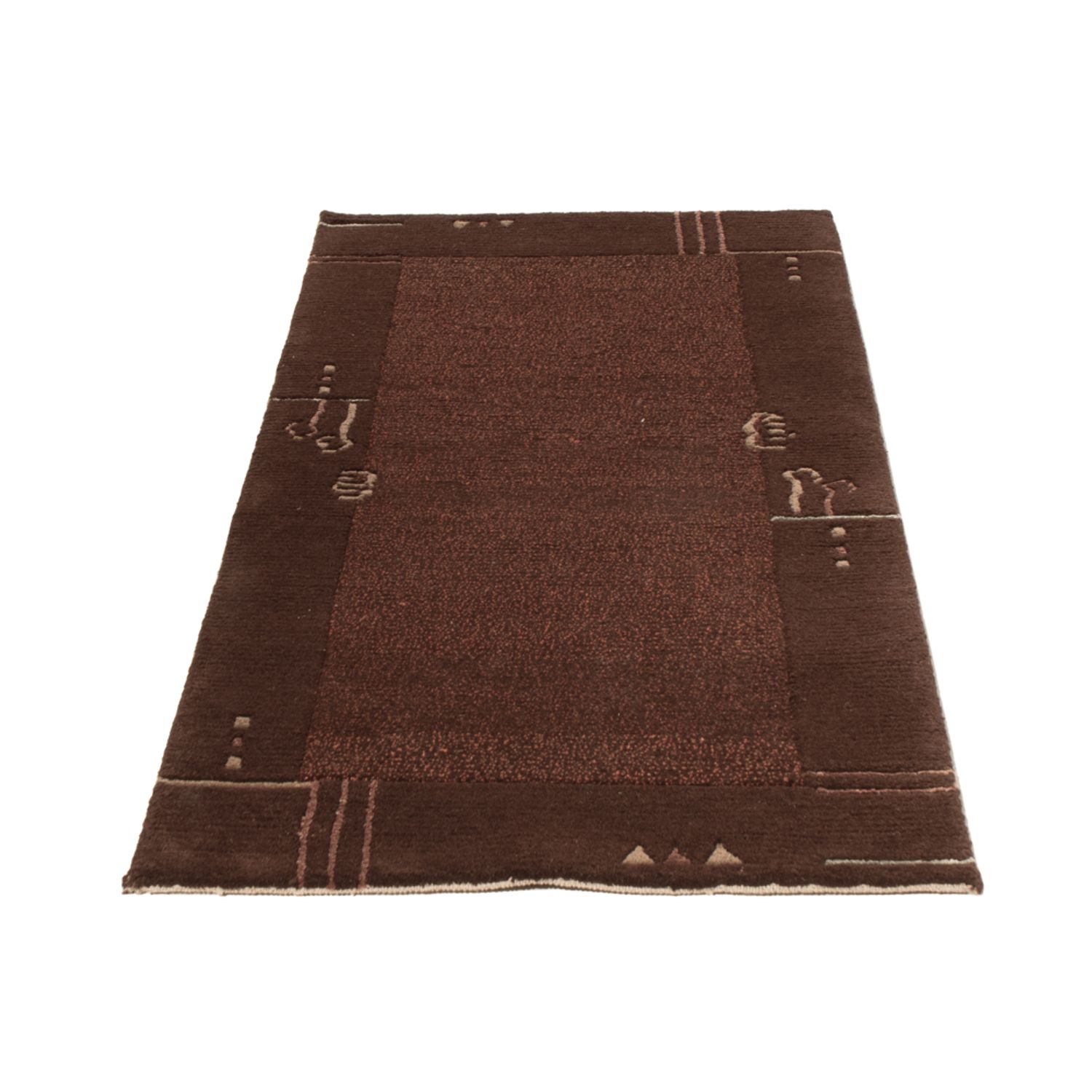 Nepal Rug - 140 x 70 cm - dark beige