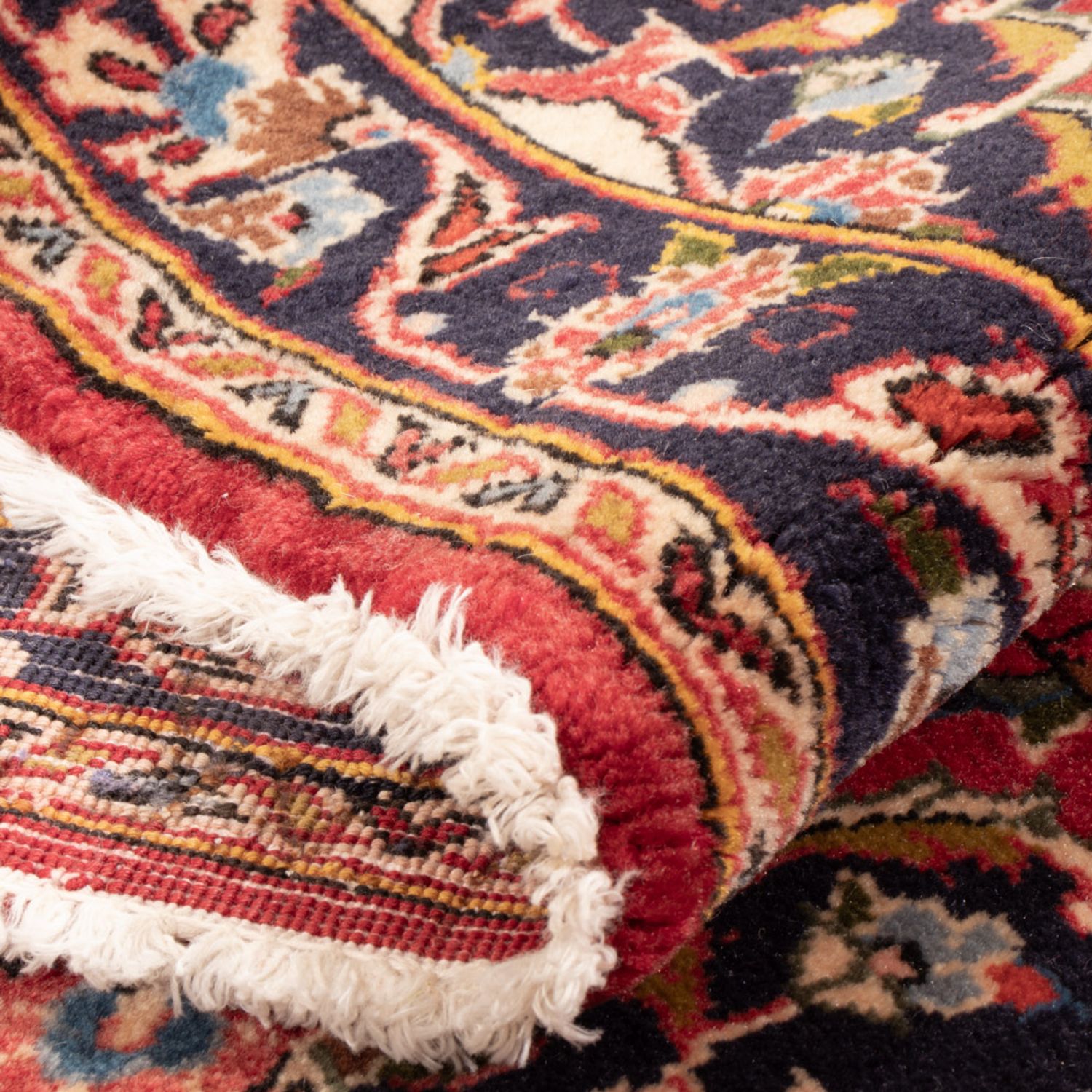 Perser Rug - Keshan - 108 x 77 cm - red