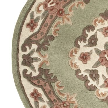 Chinese Rug round  - 120 x 120 cm - multicolored