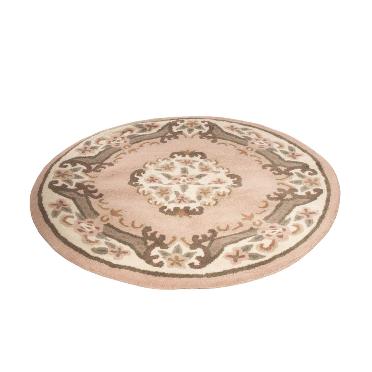 Chinese Rug round  - 120 x 120 cm - multicolored