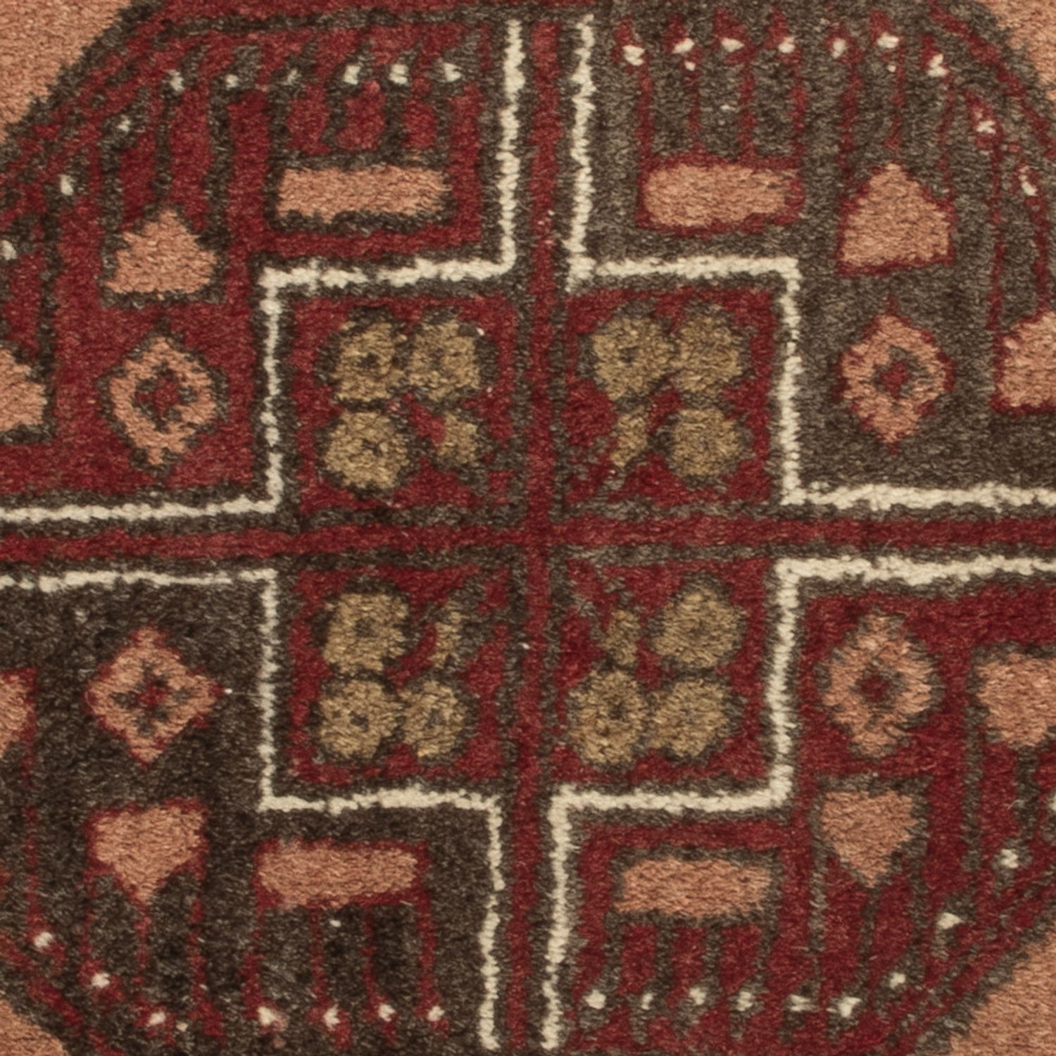 Oriental Rug round  - 67 x 67 cm - multicolored