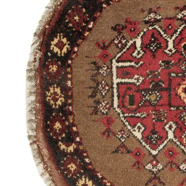Oriental Rug round  - 72 x 72 cm - multicolored
