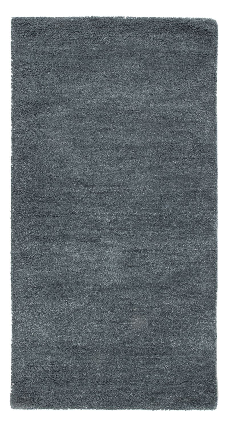 Wool Rug - 143 x 72 cm - petrol blue