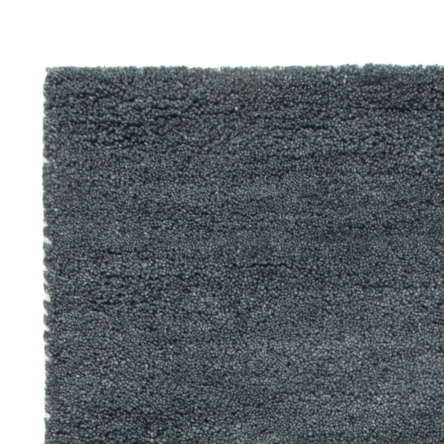 Wool Rug - 143 x 72 cm - petrol blue