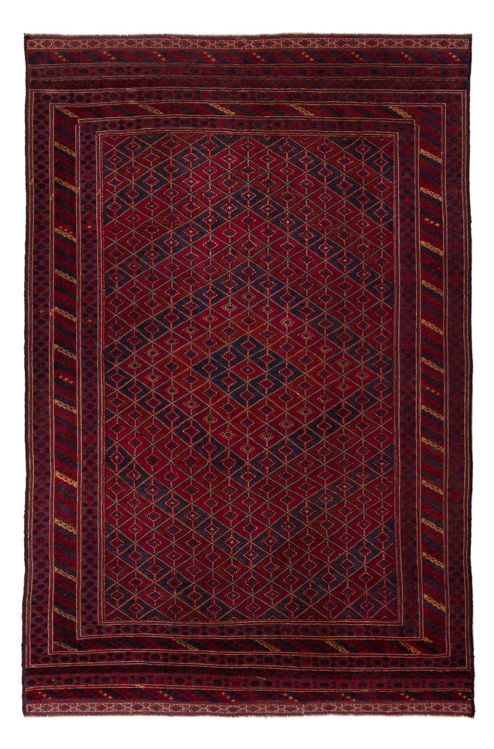 Kelim Rug - Oriental - 314 x 200 cm - red