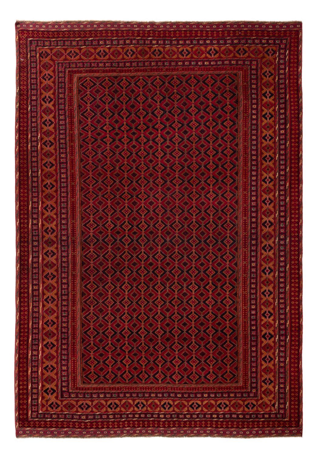 Kelim Rug - Oriental - 291 x 201 cm - red