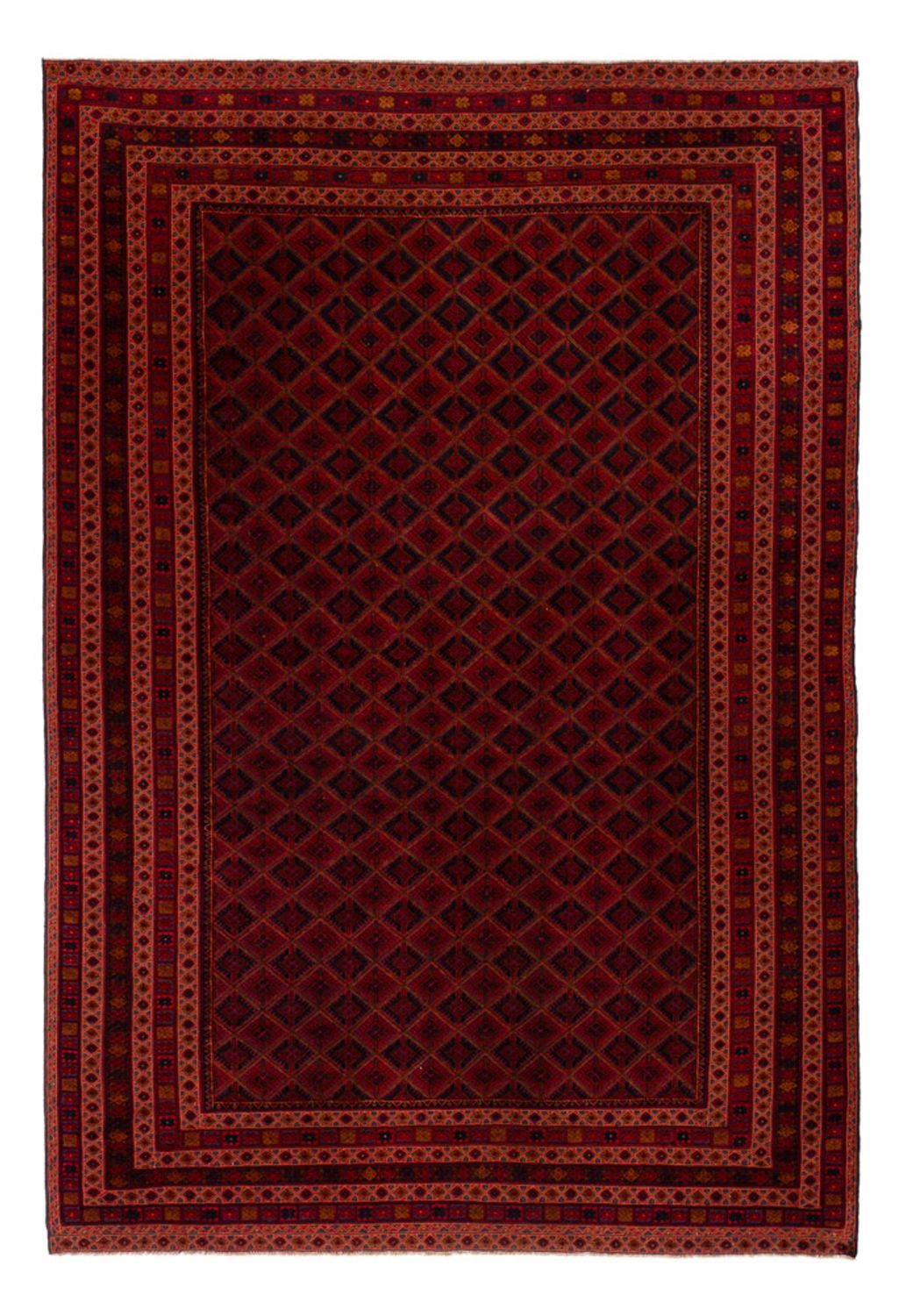 Kelim Rug - Oriental - 301 x 210 cm - red