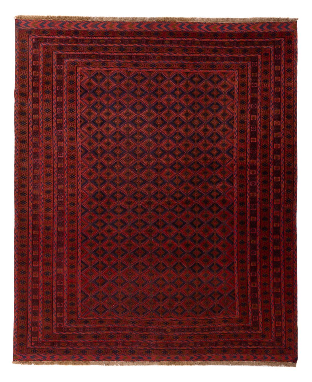 Kelim Rug - Oriental - 236 x 196 cm - red