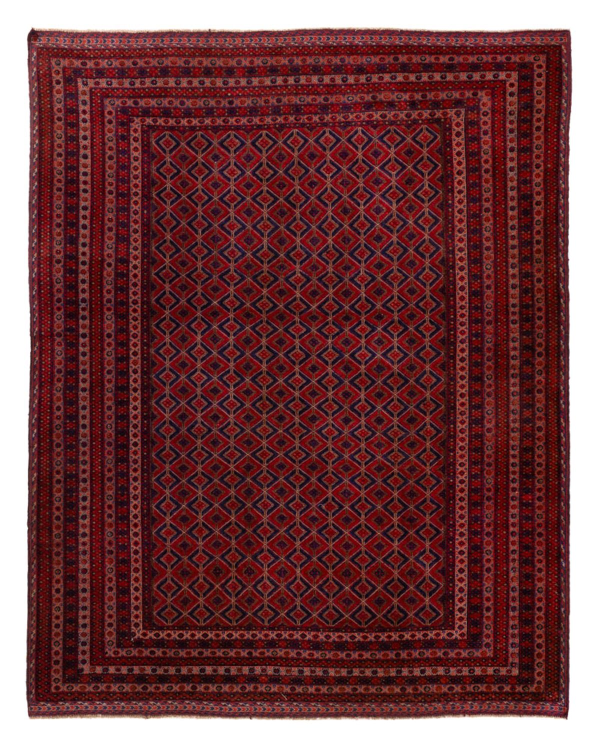 Kelim Rug - Oriental - 267 x 212 cm - red