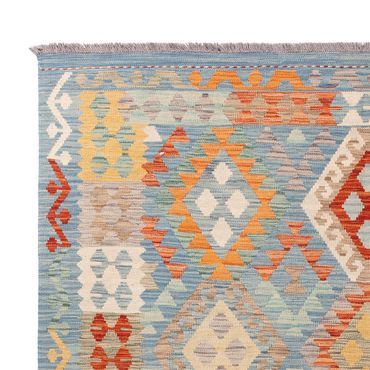 Kelim Rug - Splash - 246 x 176 cm - colorful