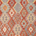 Kelim Rug - Splash - 246 x 174 cm - colorful