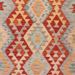 Kelim Rug - Splash - 240 x 177 cm - colorful