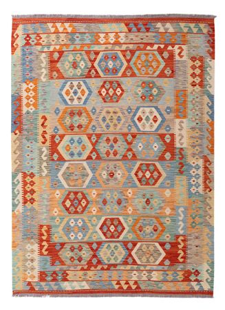 Kelim Rug - Splash - 235 x 174 cm - colorful