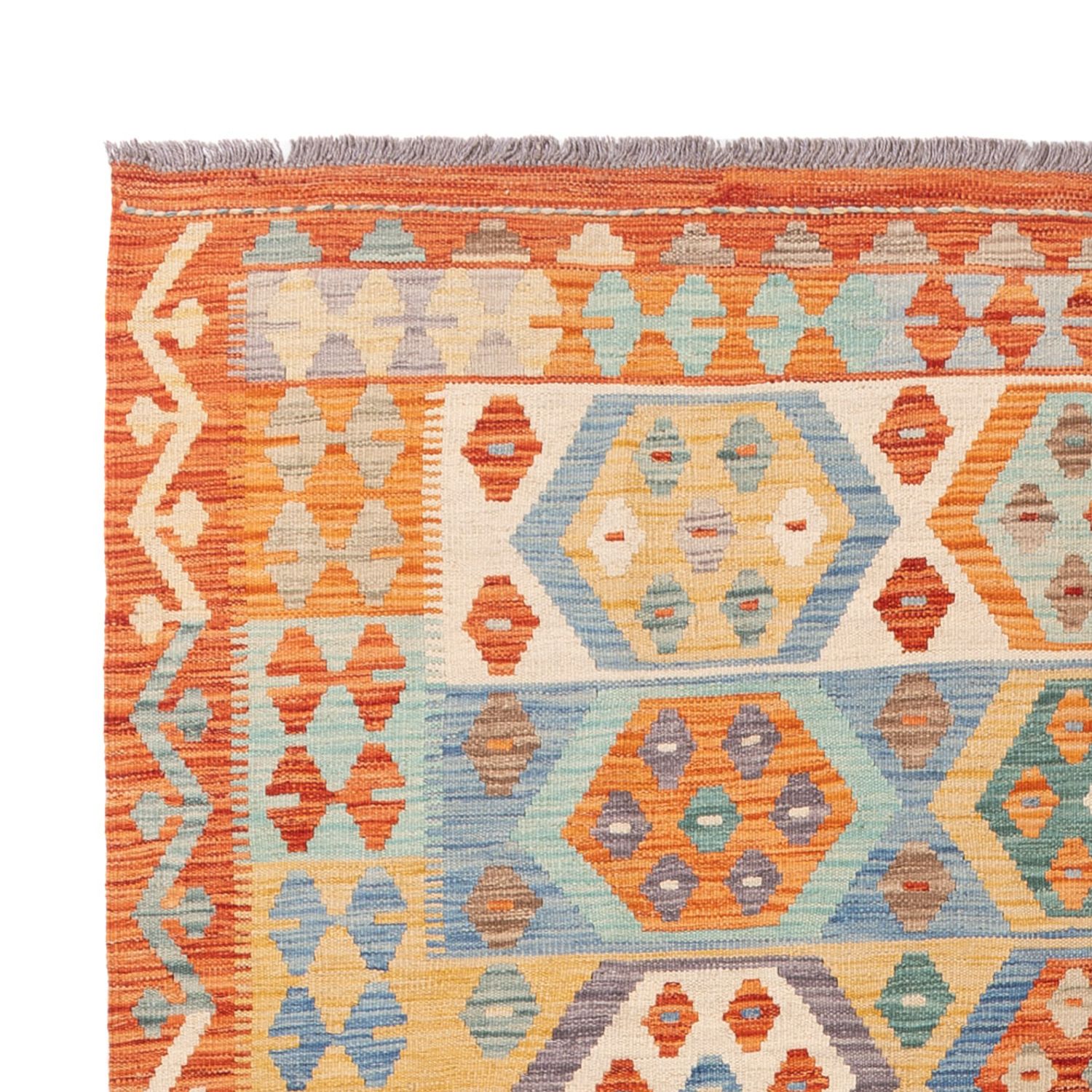 Kelim Rug - Splash - 245 x 174 cm - colorful