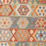 Kelim Rug - Splash - 245 x 174 cm - colorful