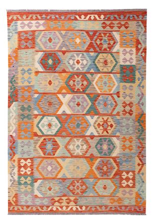 Kelim Rug - Splash - 246 x 168 cm - colorful
