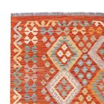 Kelim Rug - Splash - 203 x 155 cm - colorful