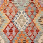 Kelim Rug - Splash - 194 x 147 cm - colorful