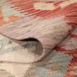 Kelim Rug - Splash - 194 x 147 cm - colorful