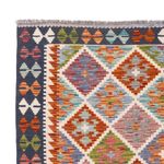 Kelim Rug - Splash - 203 x 151 cm - colorful