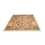 Kelim Rug - Splash - 197 x 153 cm - colorful