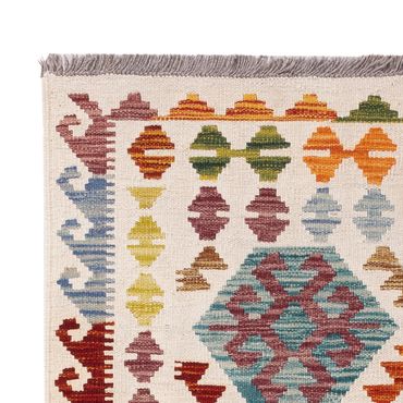 Kelim Rug - Splash - 155 x 97 cm - colorful