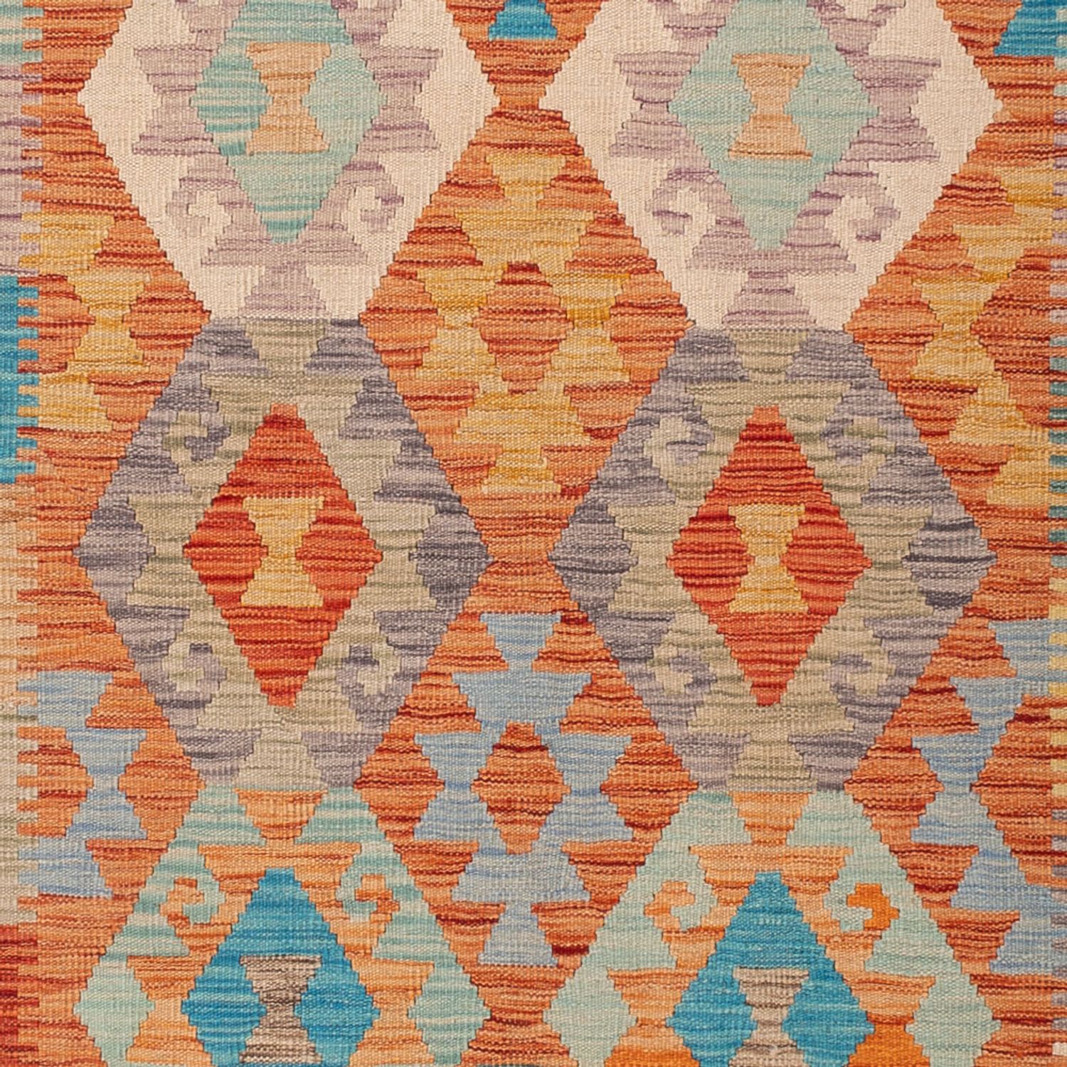 Kelim Rug - Splash - 249 x 177 cm - colorful