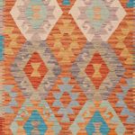 Kelim Rug - Splash - 249 x 177 cm - colorful